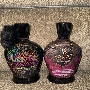 Luxury Skin Glamorize and 16 Karat Rose Gold Tanning Lotions